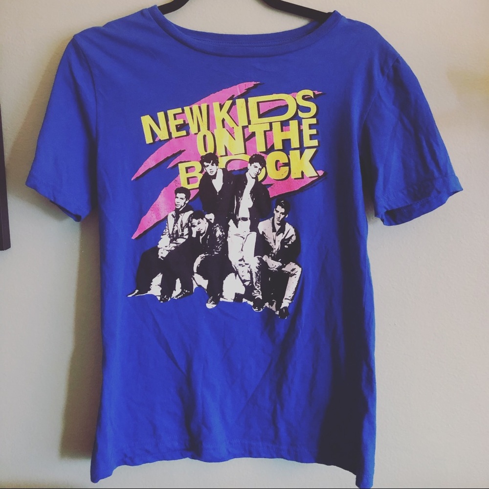 New Kids On The Block concert tee